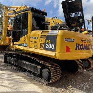 รถขุดใช้แล้วขุดดินไฮดรอลิคตีนตะขาบ PC200-8 20ตันเครื่องจักรก่อสร้าง100% พร้อมใช้งาน - Product Image 5