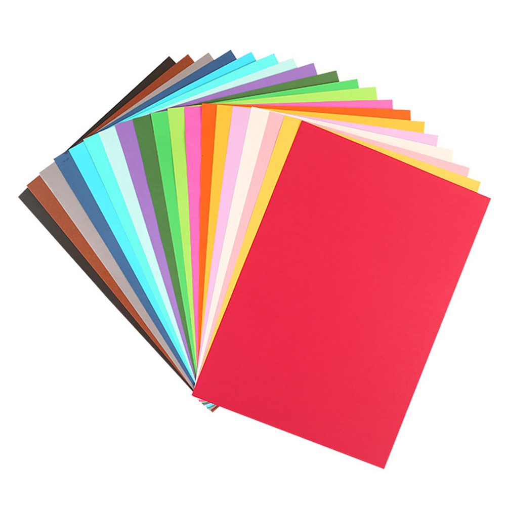 180 г A4 Размер для печати оригами цветная копировальная бумага цветной картон