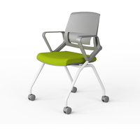 Chaise de bureau pliable en plastique de bonne qualité pour la salle de conférence