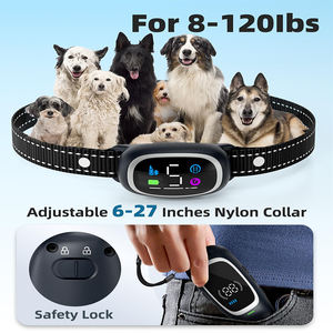 छोटे मध्यम कुत्तों के लिए 2-इन-1 रिचार्जेबल रिमोट कंट्रोल ट्रेनिंग कॉलर वाटरप्रूफ कंपन शॉक मोड - Product Image 6