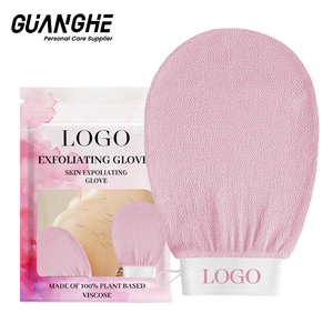Kessa lụa găng tay Moroccan tẩy tế bào chết tắm scrubbers tùy chỉnh Hàn Quốc tắm bàn chải bọt biển cơ thể Viscose tẩy tế bào chết tắm - Product Image 2