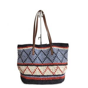 Panier de paille tissé en herbe de mer, Portable, grande capacité, coloré, nouvelle mode - Product Image 4