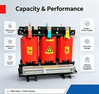 Transformateur de puissance triphasé sec SCB12 800KVA, haute qualité, livraison directe d'usine, performance stable