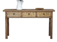 Table d'écriture à trois tiroirs en bois sculpté, modèle ancien chinois, massif naturel, pour ordinateur