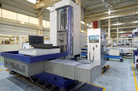 Machine de fraisage et d'alésage horizontale CNC DL DMTG à haute précision, 5 axes, rails en acier, guides à billes PBC130s, table 1600x1800