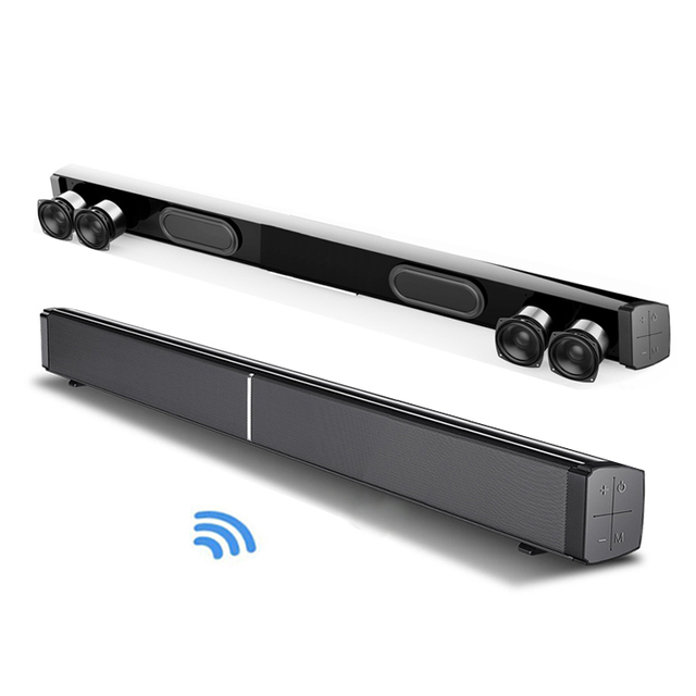 Powerful Soundbar Wireless BT Remote Control Sound Bar Speaker