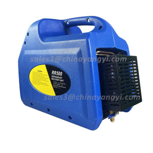 HVAC <span class=keywords><strong>Dual</strong></span> Voltage Draagbare Koelmiddel-terugwinningsmachine Grote Condensor Olievrije Zuigercompressor CE-gecertificeerd voor Auto Airco - Product Image 5