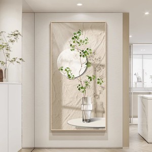 Peinture décorative verticale en forme de bande longue pour hall d'entrée, peinture suspendue pour grand escalier, peinture pour extrémité de <span class=keywords><strong>couloir</strong></span> avec éclairage d'ambiance LED - Product Image 2