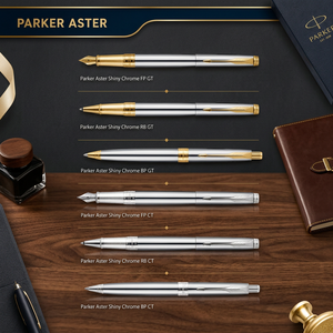 ชุดปากกา Parker IM สีดำขาว ด้ามโลหะ เขียนลื่น ทนทาน ใช้งานได้นาน รับสกรีนโลโก้ ของขวัญส่งเสริมการขายสำหรับสำนักงาน - Product Image 3