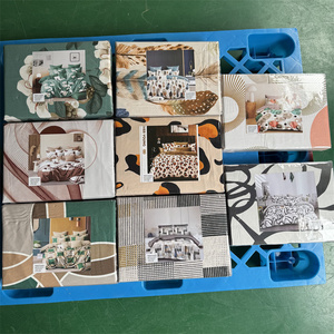 Envoi Rapide Ensemble de Draps de Lit Plats de Luxe 4 Pièces Taille King, Tissu 100% Coton Incluant une Taie d'Oreiller pour Salon et un <span class=keywords><strong>Drap</strong></span>-Housse - Product Image 2