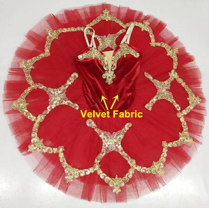 Vestido de Ballet para Niñas 2026 al por Mayor - Disfraz de Pequeña <span class=keywords><strong>Cisne</strong></span> de Lago de los Cisnes con Falda Tutú de Malla con Volantes y Lentejuelas Brillantes de Terciopelo - Product Image 4