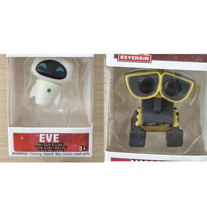 Porte-clés de poche, figurine d'<span class=keywords><strong>action</strong></span> Eve, porte-clés robot, jouets modèles - Product Image 1