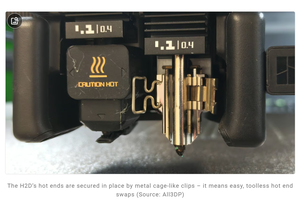 Impresora 3D H2D Laser Full Combo de 10W con Módulo Láser y de Corte, Doble Boquilla, Multimaterial, Rápida, 600mm/s - Product Image 4