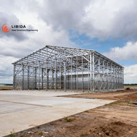 Edificio Prefabricado, Taller Prefabricado de Soldadura Metálica, Galpón Prefabricado, Estructura de Acero Industrial, Almacén Prefabricado
