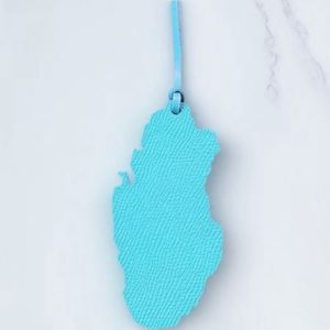 Customizable Logo Screen-Printed Eco-Friendly Bookmarks Personalized Custom-Shaped PU Nameplate <b>Backpack</b> Keychains Decorations - Product Image 6