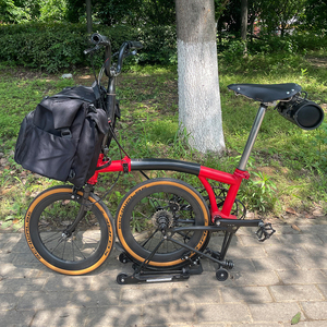 Mochila <span class=keywords><strong>para</strong></span> bicicleta Borough Roll Top Bag <span class=keywords><strong>para</strong></span> bicicleta plegable <span class=keywords><strong>Brompton</strong></span> 27.5L Bolsas grandes <span class=keywords><strong>para</strong></span> botellas de herramientas <span class=keywords><strong>para</strong></span> computadora portátil con correa <span class=keywords><strong>para</strong></span> lluvia - Product Image 4