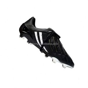 Botas de fútbol FG/TF al por mayor OEM/ODM para adultos y jóvenes, con opciones antideslizantes, ligeras y transpirables de tejido. - Product Image 6