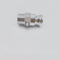 Adaptateur mâle rapide à eau en Chine avec filetage mâle NPT ou filetage BSP Type F 1 ''Accouplement Camlock