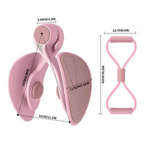 Sàn chậu cơ bắp đào tạo thiết bị sửa chữa, hông và trở lại chân bên trong kẹp, 8 hình dạng kéo vành đai thiết lập đùi chủ - Product Image 3