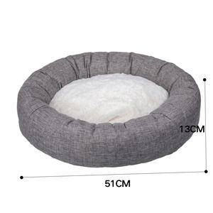 Cama Redonda para Mascotas, Perros y Gatos, con Logotipo Personalizado, Venta al Por Mayor del Fabricante - Product Image 3