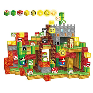 Bloques Magnéticos Cuadrados DIY, Mi Mundo Magnético, Bloques de Construcción Magnéticos para Niños, Juguete de Ensamblaje, Rompecabezas Magnético para Niños - Product Image 2