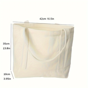 Sac fourre-tout en toile de coton XL personnalisé Sac fourre-tout de plage en toile pour femmes à la mode Sac fourre-tout de plage en corde Poignée Logo personnalisé Supermarché - Product Image 2