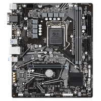 Carte mère GIGABYTE H510M-S2 en promotion, compatible Intel I5-11400 I7-1170, DDR4 64 Go double canal 1200 broches, kit CPU de bureau H510 11e génération