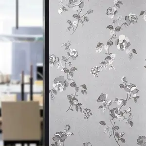 Static cling window film frosted privacy glass văn phòng & phòng tắm