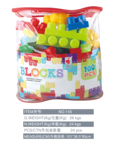 Juego de Bloques de Construcción para Niños, Material ABS, Juguete Educativo de Ensamblaje, Ladrillos de Construcción Creativos y Coloridos para Niños - Product Image 4