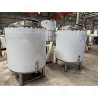 Machine de fermentation de bière Deyi, cuve de fermentation à double enveloppe contrôlée par PLC, coque intérieure en acier inoxydable 304 poli miroir 3 mm, pompe en polyuréthane