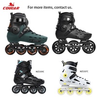 Patins à roulettes en ligne personnalisés à quatre roues, roulements ABEC-7, châssis en aluminium - Chaussures de patinage de haute qualité pour l'extérieur