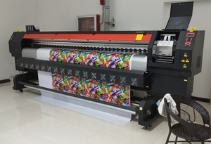 Locor 3.2M Máy In Định Dạng Lớn 10ft Ngoài Trời <span class=keywords><strong>Flex</strong></span> Banner Sinh Thái Dung Môi Giá Máy In - Product Image 2