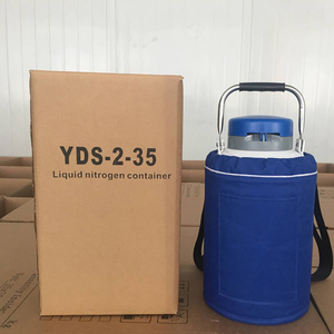 2L YDS-<span class=keywords><strong>2</strong></span>-35 Flüssigstickstoff-Dewar-Behälter aus Aluminiumlegierung mit Griff, einfach zu bedienen für Zuchtprogramme - Product Image 4
