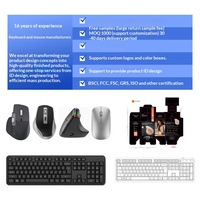 G30 untuk Mouse Sensor Optik Dual-mode Pengisian Daya Nirkabel Kantor Senyap Lampu RGB Ergonomis 6 Tombol Dapat Disesuaikan