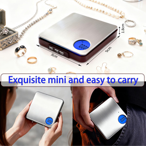 เครื่องชั่งดิจิตอลแบบพกพาสำหรับชั่งเครื่องประดับ ดีไซน์ใหม่ ความแม่นยำ 200 กรัม*0.01 กรัม ชั่งน้ำหนักได้สูงสุด 1 กิโลกรัม/1 กรัม ชั่งทองคำได้ - Product Image 4