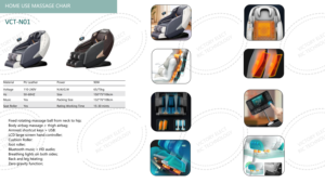 Fauteuil de massage VCT N01 Luxury <span class=keywords><strong>Pedicure</strong></span> Spa 2D pour le corps entier avec commande vocale intelligente et gravité zéro - Product Image 5