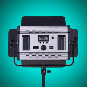 Fornecedor de iluminação para estúdio fotográfico profissional Tolifo GK-S60RGB 60W DMX 600PCS LED RGB painel de luz de vídeo