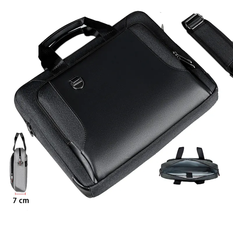 Cartella della borsa a tracolla del computer portatile della borsa delle borse del computer portatile alla moda all'ingrosso su ordinazione
