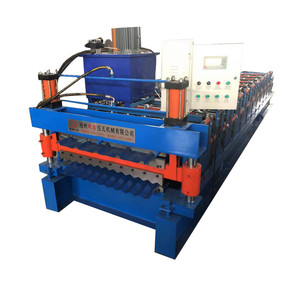 Machine de formage de rouleaux de feuilles, trapez <span class=keywords><strong>saci</strong></span> kalip, panneau de toit métallique entièrement automatique, carrelage émaillé, formage de rouleaux - Product Image 3