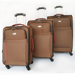 Maleta de Viaje Económica de Tela <span class=keywords><strong>EVA</strong></span> con 4 Ruedas, Juego de 3 Maletas con Ruedas - Product Image 1