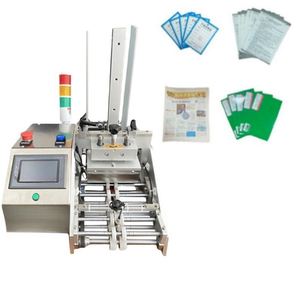 Machine de comptage et de tri automatique de papier haute efficacité avec alimentateur par lots de cartes plastiques - Product Image 5