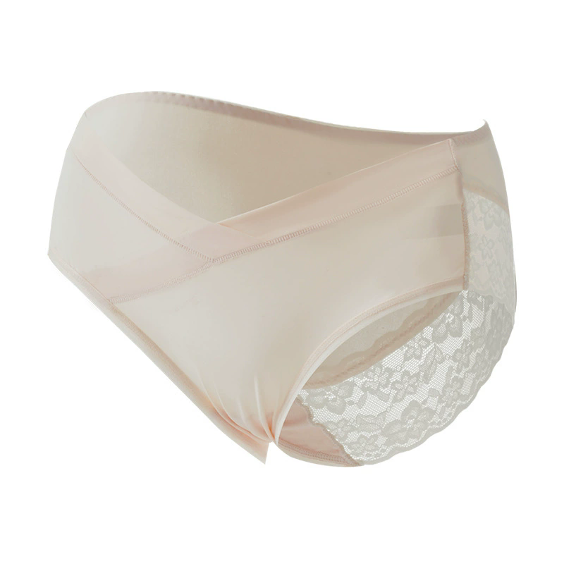Lace-Trim Low-Rise Maternity Brief (9211): packaging and finished-product reference