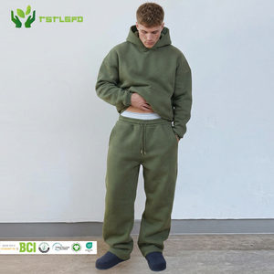 Eco Friendly Breathable Windproof Men's Heavyweight Oversized Casual <b>Plus</b> <b>Size</b> Printed Hooded Solid Spring 100% Organic Cotton - Product Image 1
