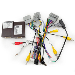 ACCORD 2.0 2.4 layar ganda dengan tampilan kanan Audio mobil Android Harness 16 Pin Adapter saluran daya dengan Canbus Player - Product Image 1