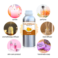 Huile parfumée concentrée Fleur de Calendula Parfum cru Arôme pour les lèvres Essence Liquide Bougie Parfums Parfums d'hôtel