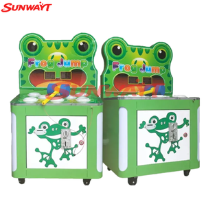Máquina de Juego Arcade para Niños, Operada con Monedas, Juego Whack-a-Mole, Martillo para Golpear Ranas Locas - Product Image 2