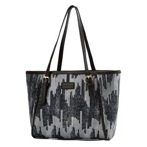 Nouveau sac à main zippé en polyester pour femme avec grand porte-gobelet, idéal pour les infirmières et les ordinateurs - Product Image 1