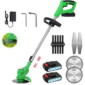 Garden Tools Lithium Battery Electric Rechargeable Grass Cutter Hand Cordless Power String Trimmer