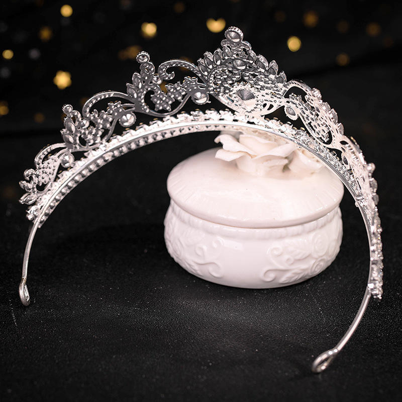 Diadema Sposa Con Strass - Tiara Regolabile Elfica Per Matrimoni, Cosplay E Feste - Foto 9