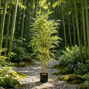 Planta de Bambú de Alta Simulación – Vegetación Ecológica para Decoración de Restaurantes y Hoteles - Product Image 6